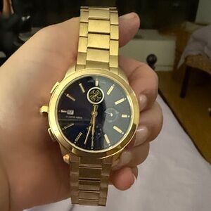 Tory Burch Gold Bracelet Watch